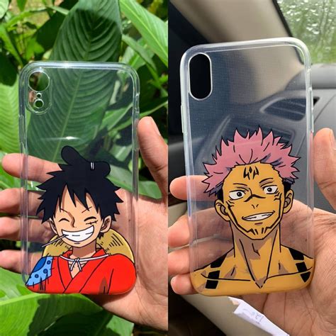 Custom Painted Anime Phone Cases Etsy