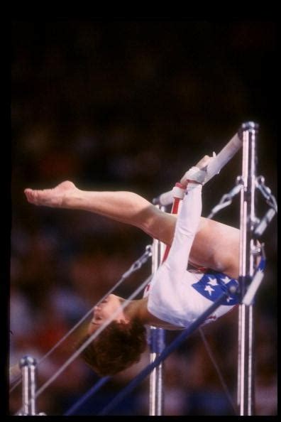 Mary Lou Retton Gymnast And Olympic Performance Photo Shoots