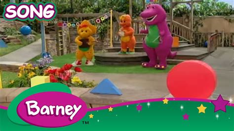 Barney Shapes And Colors Song Youtube