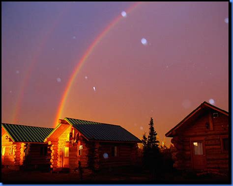 Alaskan Rainbow Alaskan Rainbow With Snowflakes Falling V Flickr