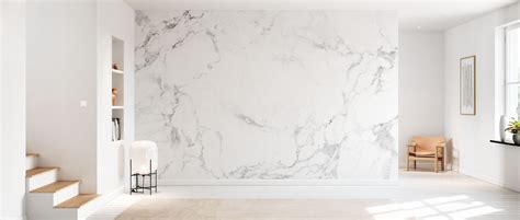 White Marble Décoration Murale Tendance Photowall