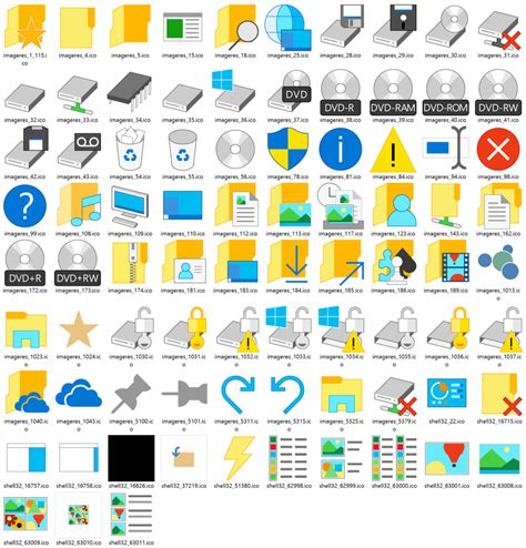  Icon Windows 10 Windows 10 Folder Icon Pack At