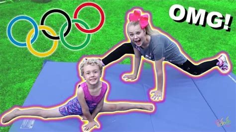 Gymnastics Lessons W 5yr Old Teacher Parker Ballinger Jojo Siwa