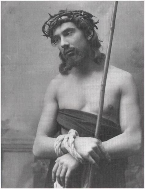 Bela Lugosi As Jesus Christ In A Hungarian Stage Production 1909 R