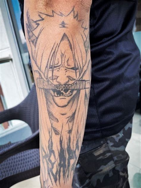 Shinigami Reaper Naruto Tattoo Naruto Tattoo Tattoos Portrait Tattoo