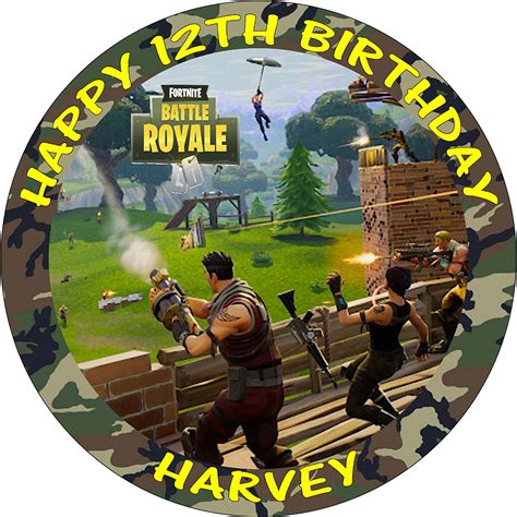 Birthday cake locations are part of bonus set of challenges released to celebrate the game's second birthday. FORTNITE BATTLE ROYALE PERSONALISED ROUND BIRTHDAY CAKE ...