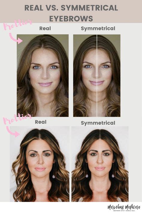 The Reason Your Eyebrows Aren T Symmetrical Maskcara Beauty How To