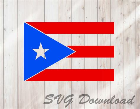Puerto Rican Flag Svg Free