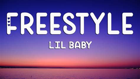 Freestyle Lil Baby Lyrics Youtube
