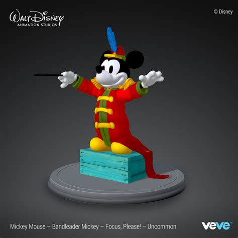 The Disney Mickey Mouse Nft Collection — Bandleader Mickey By Veve