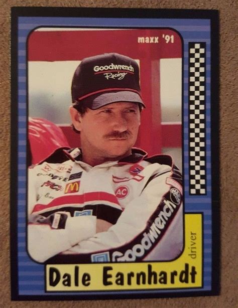 Maxx Collection Race Cards 1991 Dale Earnhardt Card 3 Of 240