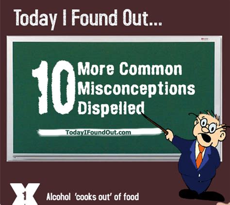 10 More Common Misconceptions Dispelled