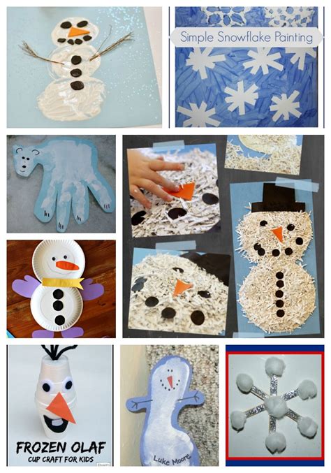 Preschool Winter Crafts Domestic Mommyhood