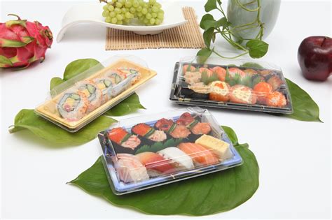 Hp 00 Plastic Disposable Sushi Containersushi Box