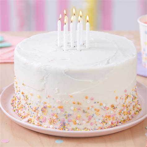 Not only variety in flavors is maintained, but, the shape, size, and designs are also varied here. Pastel Party Birthday Cake | Wilton