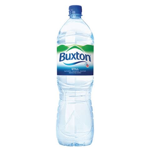This might not be the only way, but it's the first way i could think of. Buxton Natural Mineral Water Bottle Plastic 1.5 Litre ...