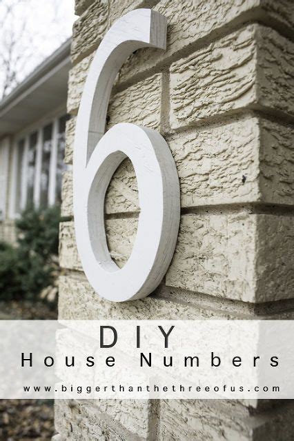 Diy Modern Plywood House Numbers Plywood House House Numbers Large