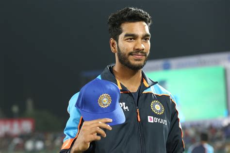 Venkatesh Iyer Shows Off His India Cap On International Debut