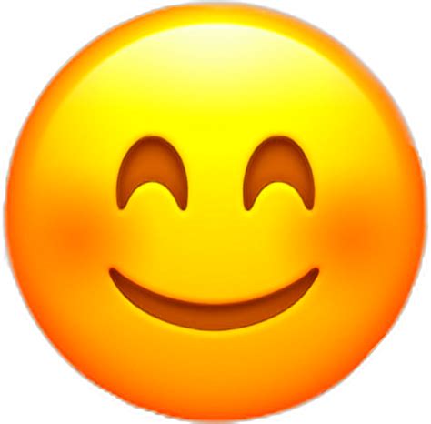Smiley Face Emoji On Transparent Background Png Simil