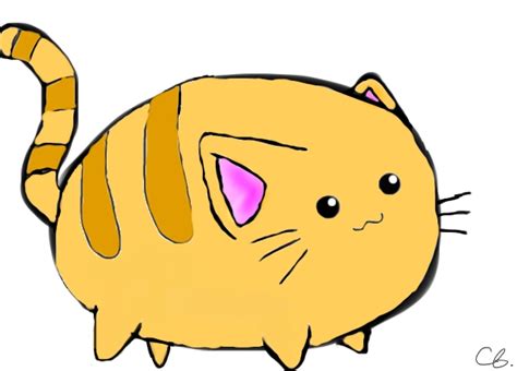 Cute Fat Cat Drawing At Getdrawings Free Download