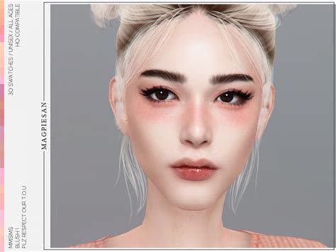 Mmsims S4cc Mmsims Blush 3 Download Sims 4 Makeup Sim