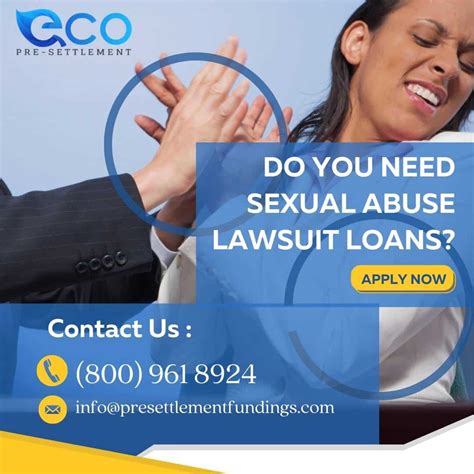 Sexual Abuse Lawsuit Loans Quick Cash Advance For Sexual Abuse Victims