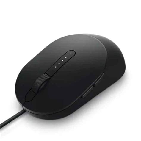 Buy Dell Black Laser Wired Mouse Ms3220 Online At Best Price On Moglix