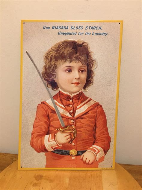Vintage Collectible Victorian Child Advertisement Niagara Etsy