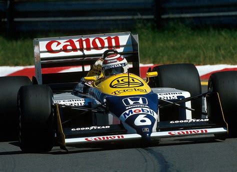 F1pictures Nelson Piquet Williams Honda 1987 Formula Racing Formula