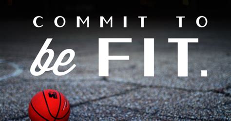 Poster Commit To Be Fit Greatist