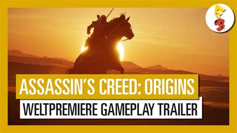 Assassin S Creed Origins E Weltpremiere Gameplay Trailer Aut
