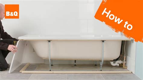 Some have finishes that are fairly generally, standard bathtubs feature decorative aprons on an exposed side(s) and are found in white, biscuit upgrade your bathroom with these tips on removing and replacing an old bathtub. How to install a standard acrylic bath - YouTube