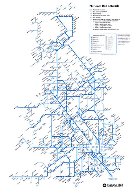National Rail Atoc Maps
