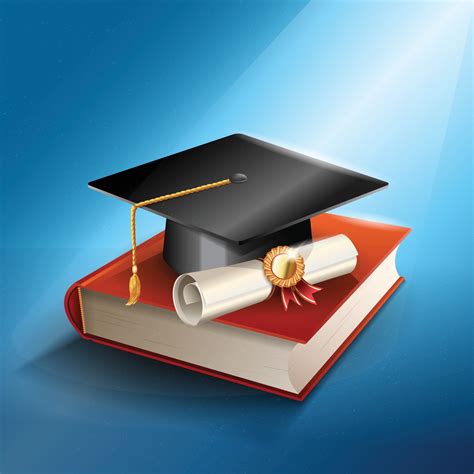 Realistic Graduation Cap And Diploma Concept 2244603 Vector Art At Vecteezy