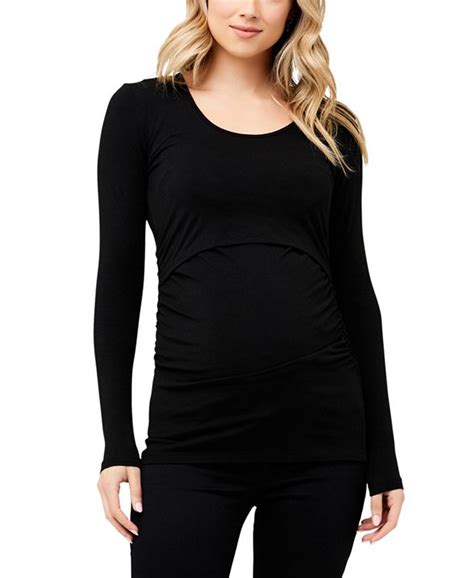 Ripe Maternity Maternity Organic Cotton Lift Up Nursing Top Macys