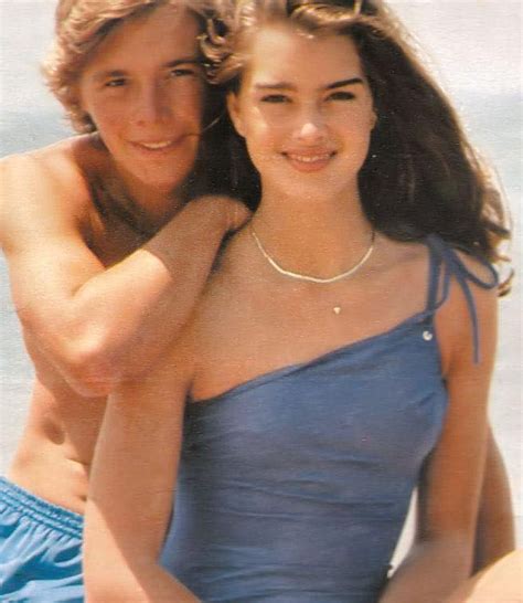 Christopher Atkins And Brooke Shields On The Set Of The Blue Lagoon