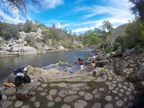Remington Hot Springs On Kern River In Miracle Hot Springs California
