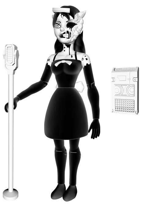 Bendy And The Ink Machine Alice Angel Costume Adult Lulidream