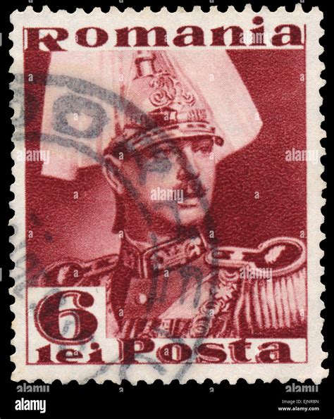 Romania Circa 1935 Stamp Printed In Romania Shows Portrait Of