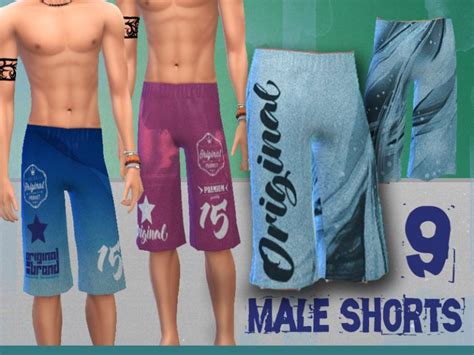 Male Shorts The Sims 4 Catalog