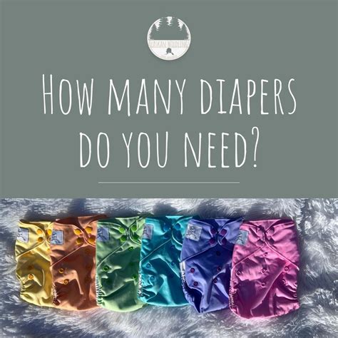 How Many Cloth Diapers Do You Need Alaskan Wildlings Oos Yadi