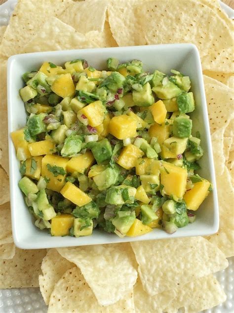 After the chicken is done cooking, top with mango salsa and sliced avocado. Mango Avocado Salsa | Together as Family