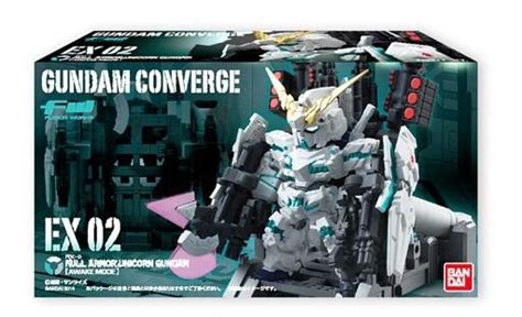 Terjual Bandai Gundam Converge Ex2 Full Armor Unicorn Gundam Action