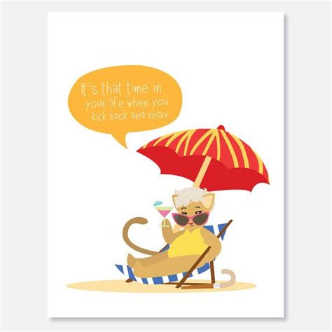 Cat Retirement Card By Uluckygirl On Etsy 395 Cat Cards Dog Cards