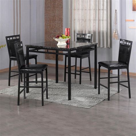 The 20 Best Collection Of Valencia 5 Piece Round Dining Sets With Uph