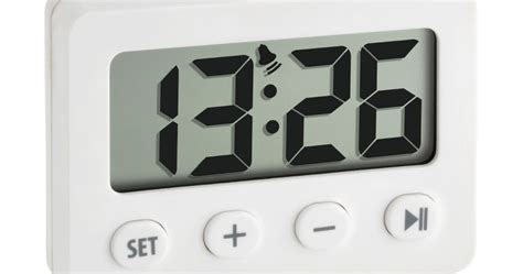 Digital Alarm Clock With Timer And Stopwatch Tfa Dostmann