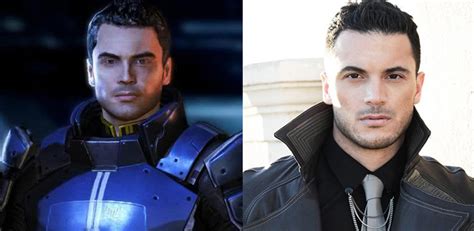 Face Models Et Références Des Personnages De Mass Effect