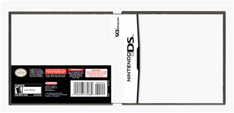 Ds Box Art Template Hd Png Download Kindpng