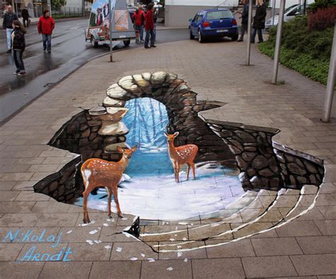 Beautiful 3d Street Art By Nikolaj Arndt 20 Pics I Like To Waste My
