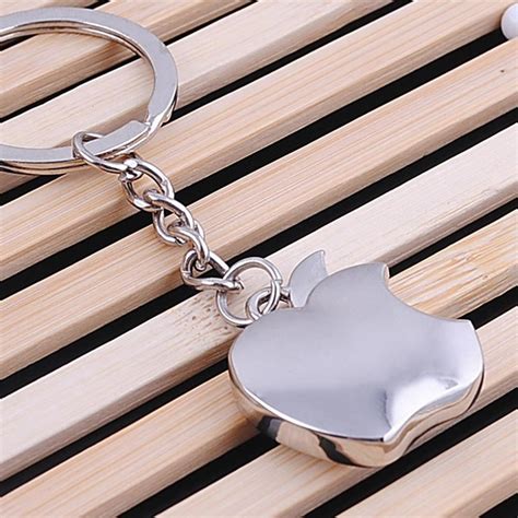Pin On Wholesale 10pcslotl Silver Mini Apple Keychain Top Quality